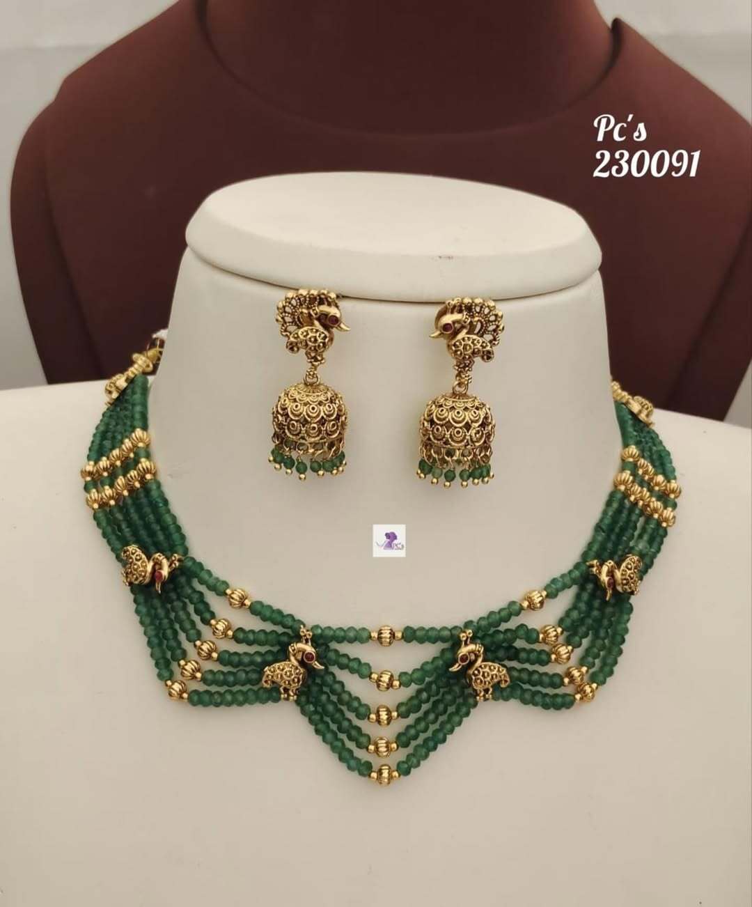 Rajputi Jewellery Set Combo Of Earrings
