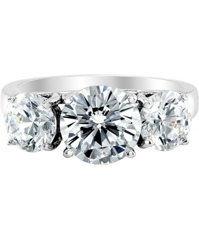 IGI Certified LAB Grown 3 Stone 14K White Gold Round Diamond Engagement Ring (G-H Color, SI Clarity) 0.5 carats $284.99 Rings