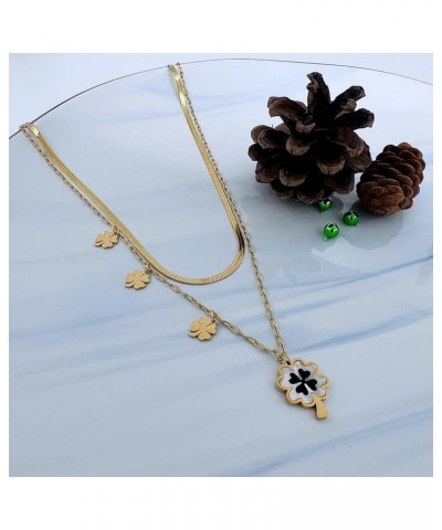 4 Leaf Clover Necklace - Irish Jewelry - St. Patrick's Day Jewelry - Shamrock Jewelry for Women - Clover Jewelry Set - St. Pa...