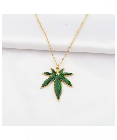 Cutout Marijuana Pot Leaf Necklace Bracelet Marijuana Leaf Pendant Necklace Bracelet Earring Leaf Necklace Green $9.97 Necklaces