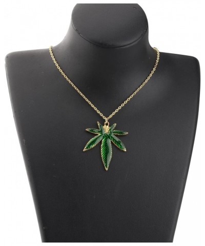 Cutout Marijuana Pot Leaf Necklace Bracelet Marijuana Leaf Pendant Necklace Bracelet Earring Leaf Necklace Green $9.97 Necklaces