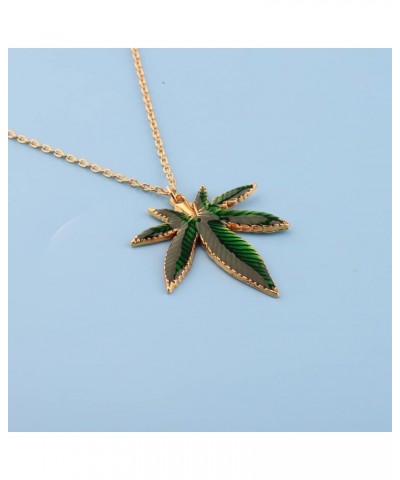 Cutout Marijuana Pot Leaf Necklace Bracelet Marijuana Leaf Pendant Necklace Bracelet Earring Leaf Necklace Green $9.97 Necklaces