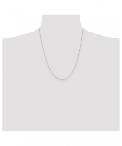 14k Gold .4 mm Carded Cable Rope Chain Necklace for Women 13" to 24 22.0 Inches Yellow Gold $44.65 Necklaces