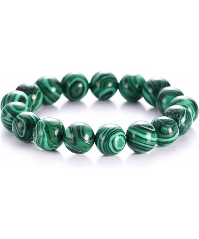 Anxiety Bracelet Green Malachite Bracelets for Women Healing Bracelet Stress Relief Bracelet Green Beaded Bracelet Lucky Weal...