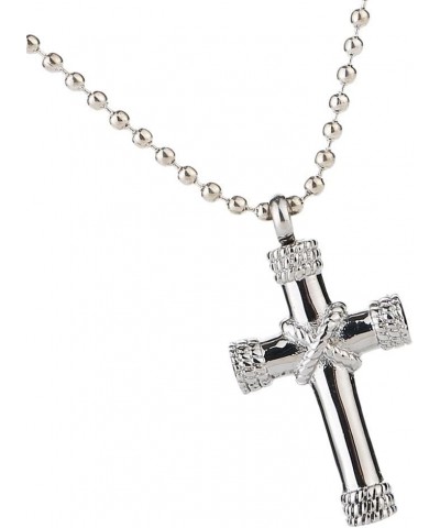 Stainless Steel Crucifix Ashes Urn Necklace Memorial Cremation Jewelry $8.15 Necklaces