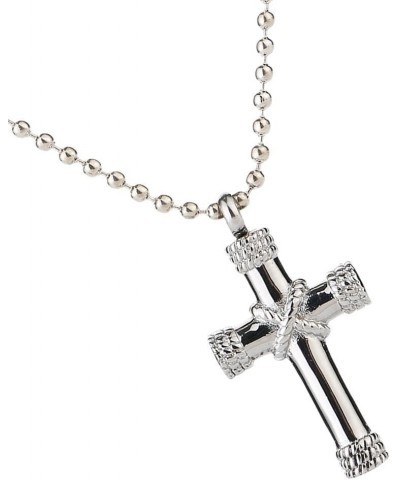 Stainless Steel Crucifix Ashes Urn Necklace Memorial Cremation Jewelry $8.15 Necklaces