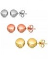 .925 Sterling Silver Ball Stud Earrings (3-Pair-Pack) 3MM 4MM AND 5MM… Choose your color 3 Color $13.27 Earrings