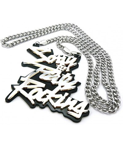 Sorry for Party Rocking LMFAO Acrylic Pendant with 36 Inch Necklace $15.29 Necklaces