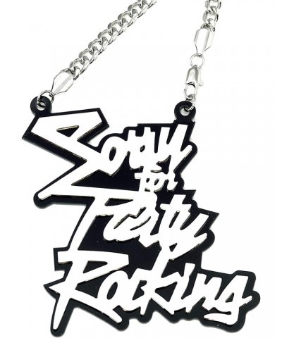 Sorry for Party Rocking LMFAO Acrylic Pendant with 36 Inch Necklace $15.29 Necklaces