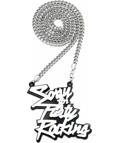 Sorry for Party Rocking LMFAO Acrylic Pendant with 36 Inch Necklace $15.29 Necklaces