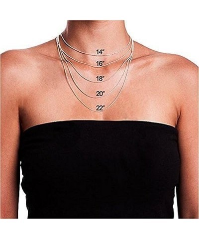 925 Sterling Silver 18k Gold Plated Number 0-9 Charms Pendant Necklace with Chain 6 $14.55 Necklaces