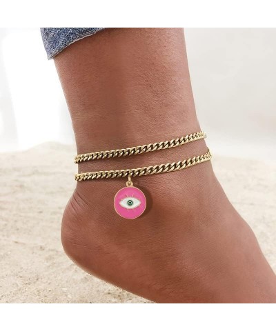 Diamond Anklets for Women Tennis Ankle Bracelets for Women Silver Anklets for Women Waterproof Rhinestone Anklet Crystal Ankl...