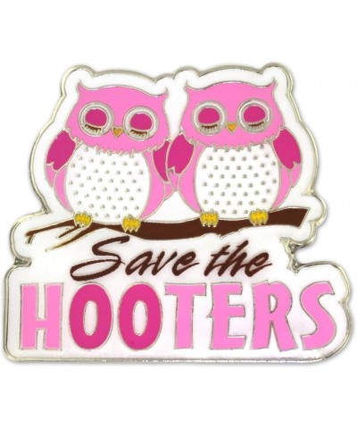 Breast Cancer Awareness Enamel Lapel Pin 10 Pack Save the Hooters $71.55 Brooches & Pins