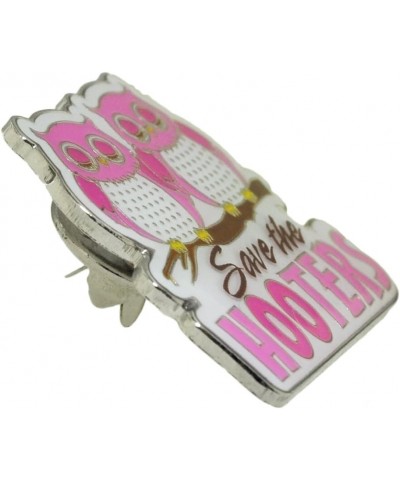 Breast Cancer Awareness Enamel Lapel Pin 10 Pack Save the Hooters $71.55 Brooches & Pins