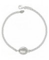 .925 Sterling Silver Anklet, Bracelet 9.0 Inches Cowrie Shell $15.84 Anklets