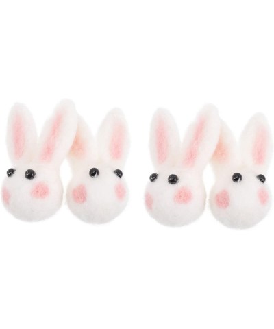 4pcs Easter DIY Animal Brooch Pin Cardigan Collar Clips Carrot Decor Kids Brooch Easter Party Supplies 6.5x4.5cm White $7.88 ...