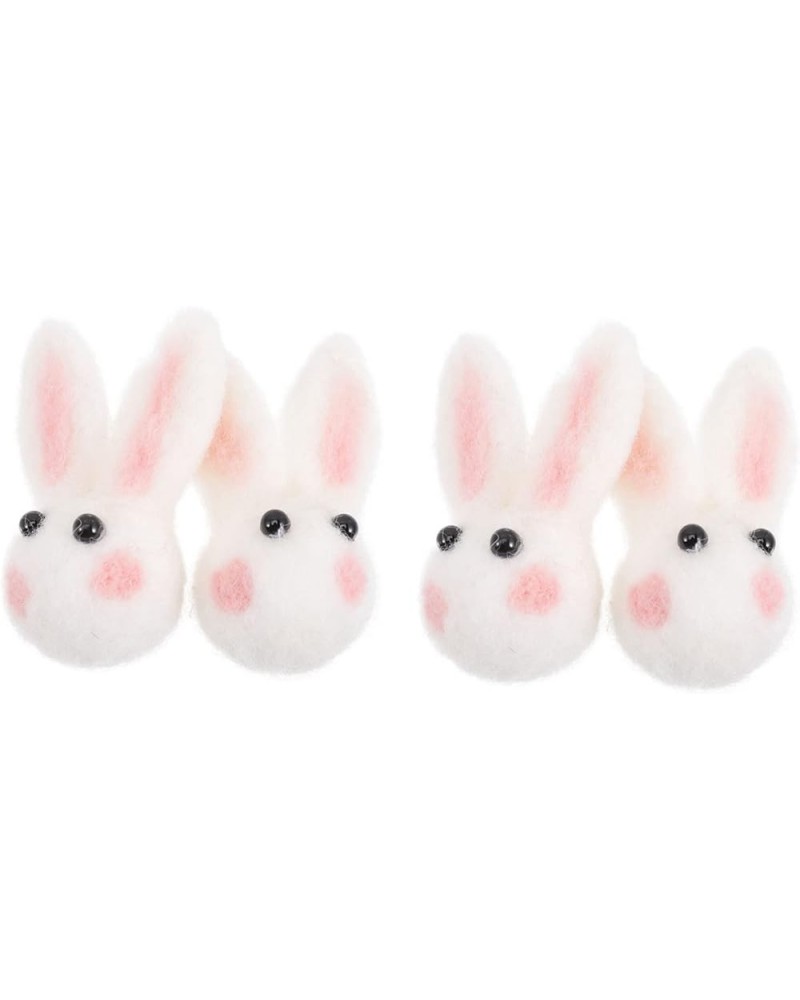 4pcs Easter DIY Animal Brooch Pin Cardigan Collar Clips Carrot Decor Kids Brooch Easter Party Supplies 6.5x4.5cm White $7.88 ...