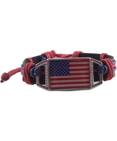 Flag Bracelet Ukraine United States Uruguay Ethiopia's Regional Flag Leather Bracelet (Color : Portugal) Uruguay $18.19 Brace...