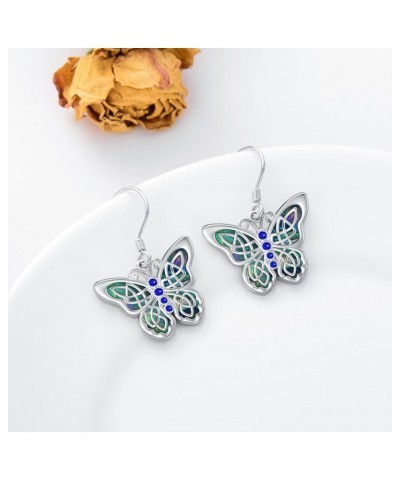 Hypoallergenic 925 Sterling Silver Butterfly Dangle Earrings, Butterfly Gifts for Women Her $10.75 Earrings