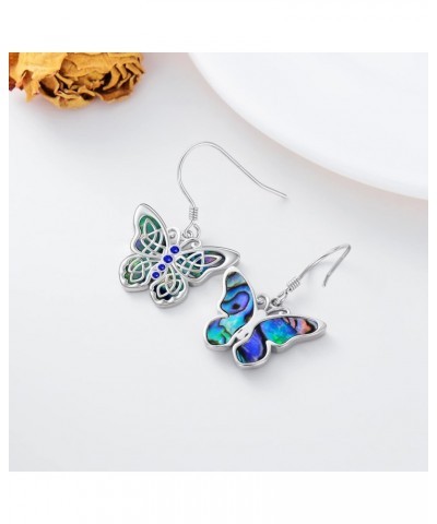 Hypoallergenic 925 Sterling Silver Butterfly Dangle Earrings, Butterfly Gifts for Women Her $10.75 Earrings