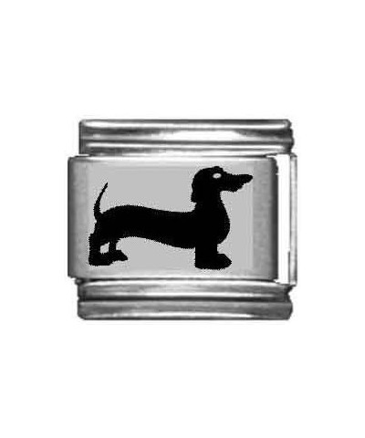 Dachshund Laser Italian Charm $6.89 Bracelets