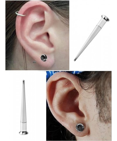 14G 12G 10G 8G 6G 4G 2G 0G 00G 316L Surgical Stainless Steel Ear Gauges Stretching Kit Plugs Tapers Insertion Pin for Ear Nos...