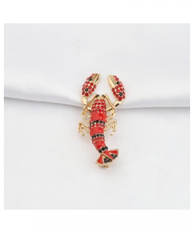 Friends Lobster Couple Pin TV Show Jewelry Lobster Brooch for Friend Lobster--2 $8.84 Brooches & Pins