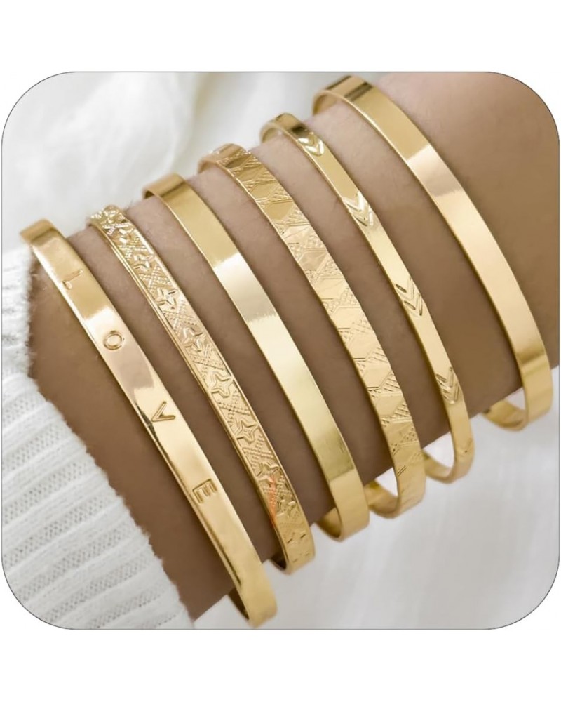 10pcs Gold Bangle Bracelets for Women Silver Bangles Indian Costume Jewelry Fashion Disco Bangle Bracelets for Girls Gold Bra...