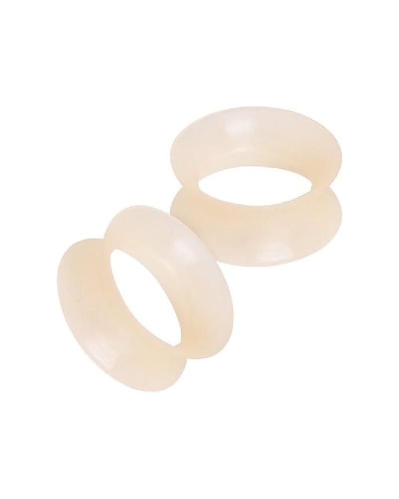 Ultra Thin Silicone Double Flared Flesh Tone Tunnel Plugs, Sold as a Pair 16mm (5/8") $9.94 Body Jewelry