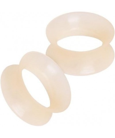 Ultra Thin Silicone Double Flared Flesh Tone Tunnel Plugs, Sold as a Pair 16mm (5/8") $9.94 Body Jewelry