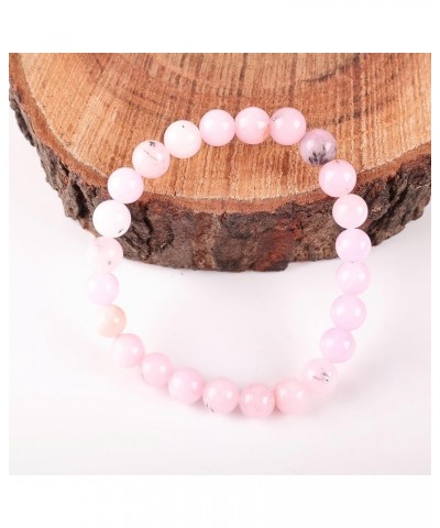 Natural AAA Semi Precious Gemstone 8mm Round Beaded Unisex Stretch Bracelet Healing Gemstone Waterproof Bracelet , Durable An...