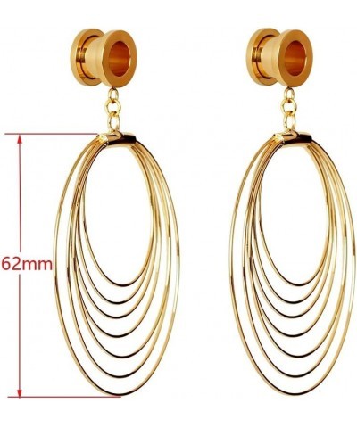 2pcs Various Fashion Designs Womens Dangle Plugs and Tunnels 1/2"(12mm) Style 2 $9.27 Others