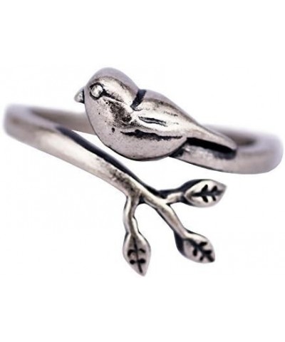 925 Sterling Silver Sparrow Bird Adjustable Ring for Womens, Teen Girls Oxidized Handmade Jewelry $10.19 Rings