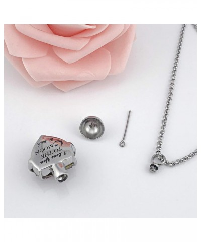 Urn Necklaces for Ashes Always in My Heart Heart Cremation Jewelry Memorial Pendant Birthstone Necklace February URN $10.44 N...