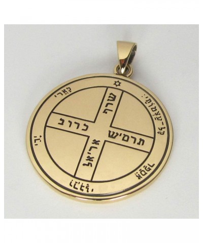 Bronze Sixth Pentacle of Jupiter Talisman for Protection $10.00 Necklaces