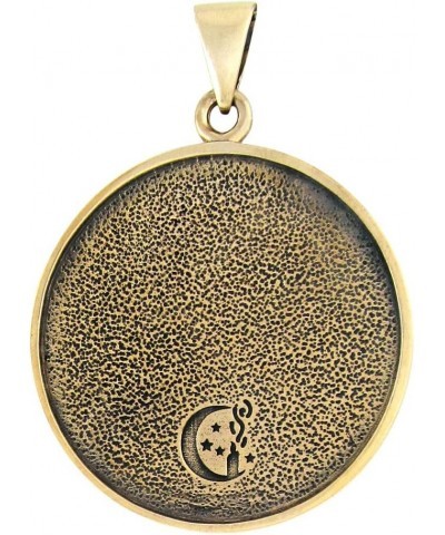 Bronze Sixth Pentacle of Jupiter Talisman for Protection $10.00 Necklaces