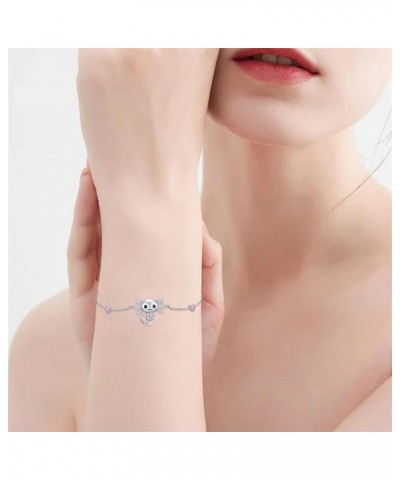 Axolotl Bracelet 925 Sterling Silver Cute Animal Bracelet Axolotl Jewelry Gift for Women Girls June $17.86 Bracelets