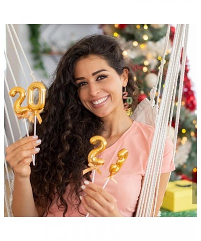 happy new year earrings 2023 alloy earrings for women new year eve drop dangle earrings 2023Colour $6.48 Earrings