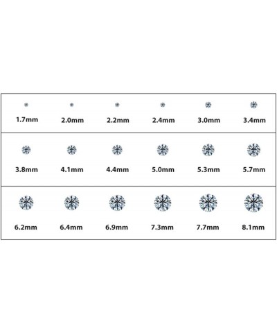 Round Diamond stud (IGI Certified 0.70 ct & up) ScrewBack 14K 0.04ct-2.00ct Clarity-I3 Yellow Gold 0.5 carats $50.33 Earrings