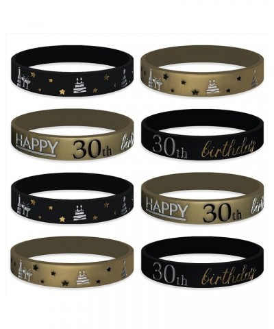 BlueBell Baby 30th Birthday Celebration Wristband Party Favors, Durable, Classy Design (30th Birthday) 30th Birthday $10.52 R...