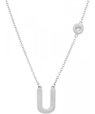 'What'S in a Name' Initial Pendant Necklace in Sterling Silver, 16" + 2 U $27.50 Necklaces