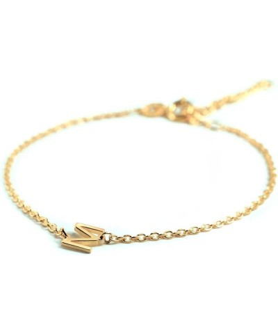 MINI INITIAL Bracelet Gold: M $12.90 Bracelets