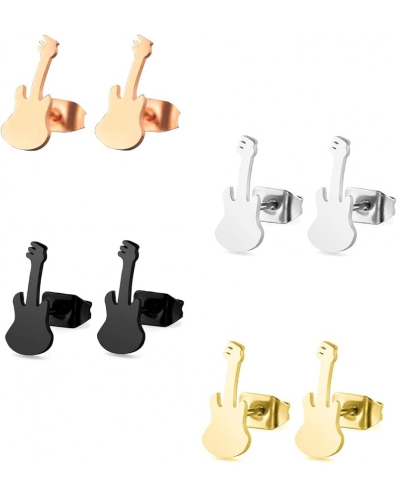 Music Earrings - Music Accessories - Music Note Earrings for Boys and Girls - Trumpet Earrings - Musical Accessoires for Wome...