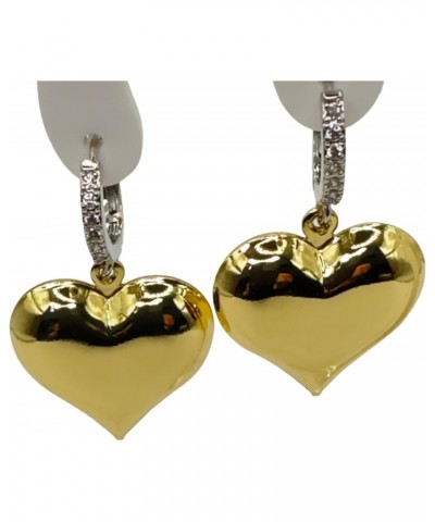 Gold Heart Earrings for Women $23.36 Earrings