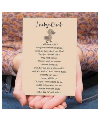 Lucky Duck Necklace Duck Lover Jewelry Friendship Good Luck Duck Charm Friendship Farewell Gift Lucky Duck $9.48 Necklaces