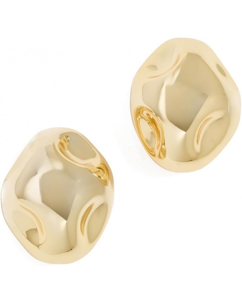 Women's Pebble Stud Earrings Gold $22.00 Earrings