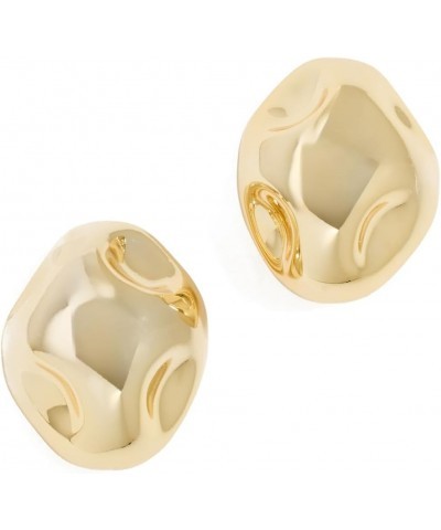 Women's Pebble Stud Earrings Gold $22.00 Earrings