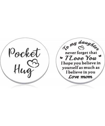 Inspirational Gifts for Son Daughter from Mom,Birthday Graduation Gift Pocket Hug Token for Teen Boys Girls Kids to my daught...