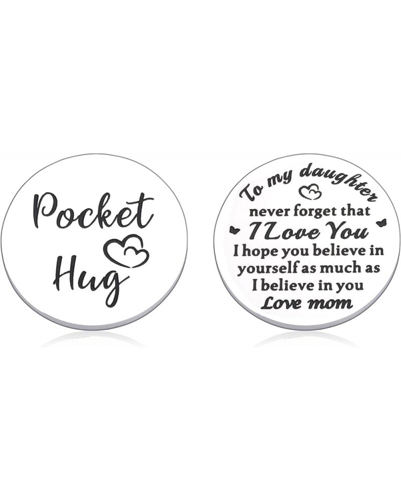 Inspirational Gifts for Son Daughter from Mom,Birthday Graduation Gift Pocket Hug Token for Teen Boys Girls Kids to my daught...