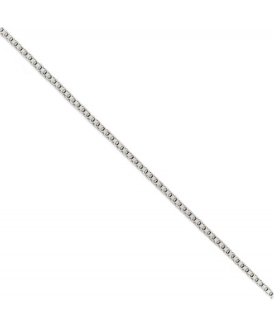 1.25mm Sterling Silver, Box Chain Necklace 36.0 Inches $36.89 Necklaces